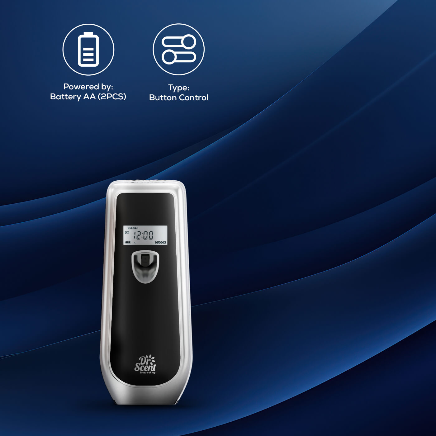 Automatic Air Freshener Dispenser Voltalia – LCD