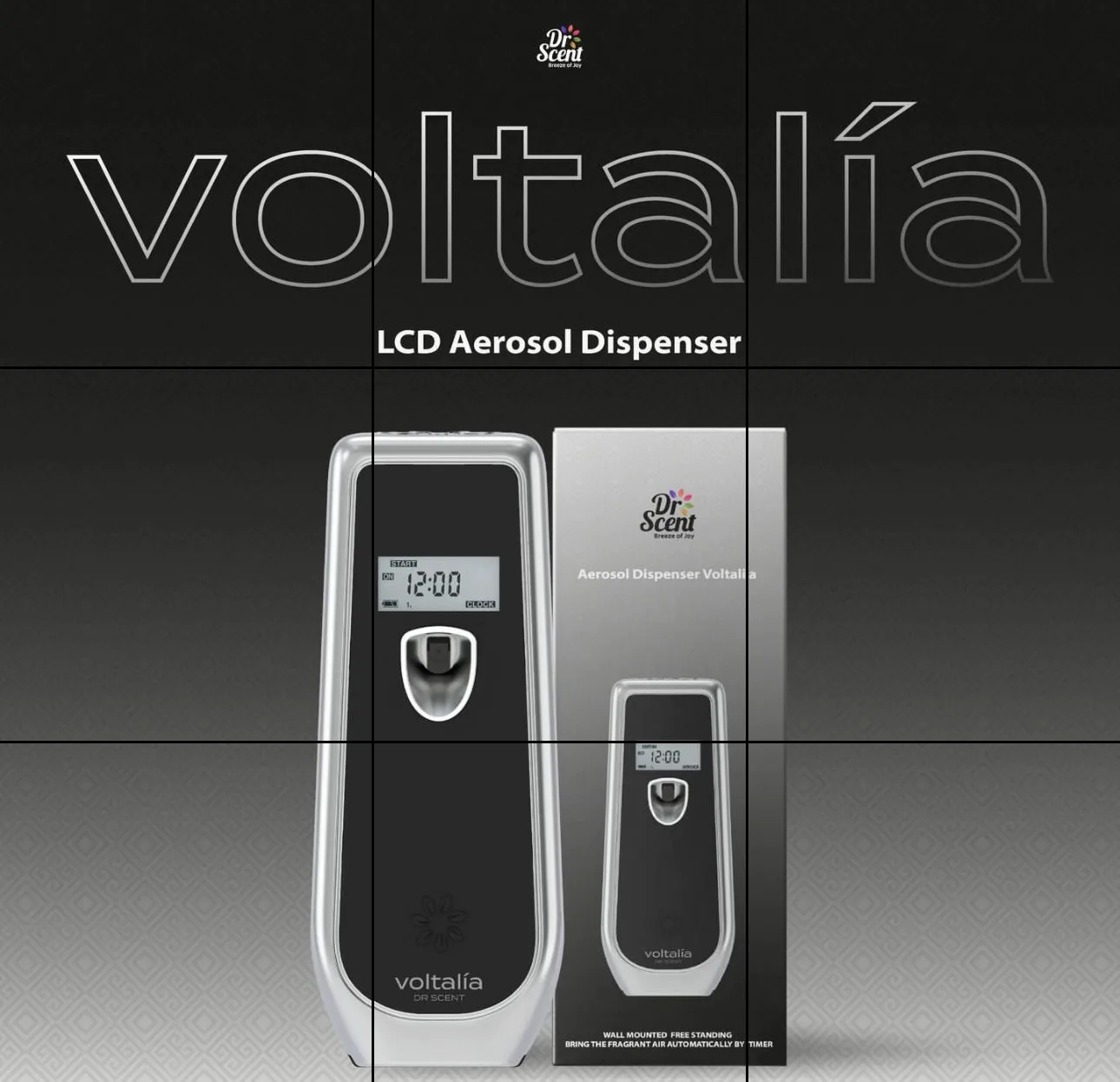 Automatic Air Freshener Dispenser Voltalia – LCD — პროდუქტის ფოტო